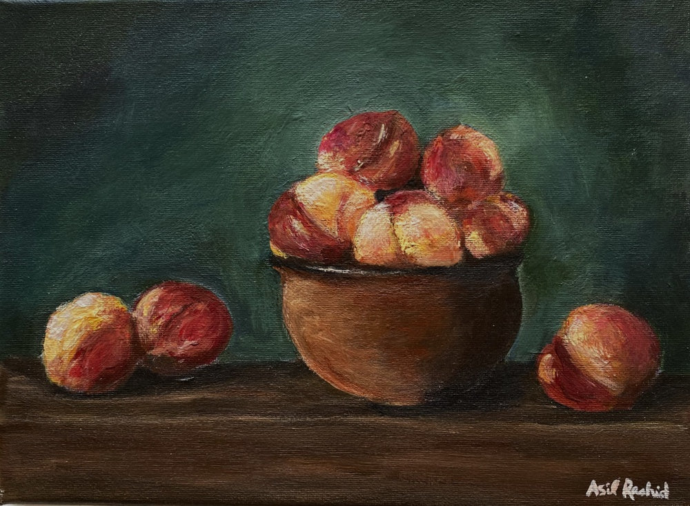 Still Life with Peaches | helloart