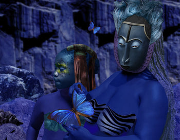 Queen with her Daughter