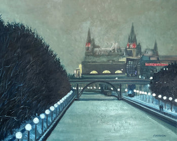 Snowy Downtown Ottawa