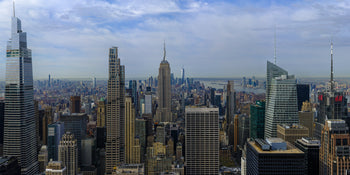 Manhattan Concrete Jungle view from the Top of the Rock