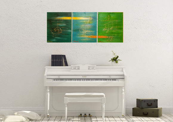 Music, Green, green, green