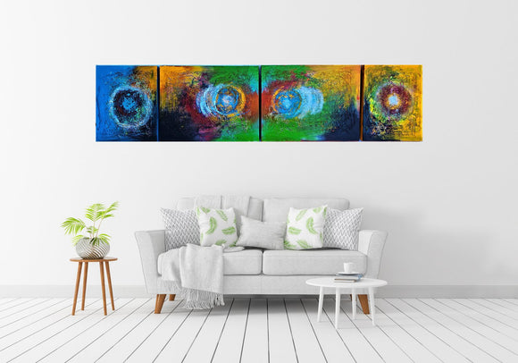 Colors in quartet composition