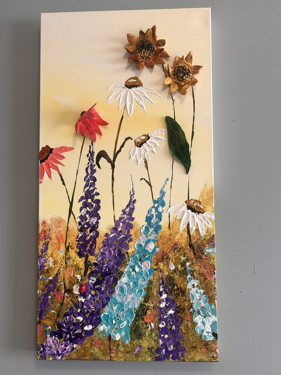 I See You Among the Flowers Standing Tall Reaching for the Sky