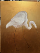Egret on Gold-11