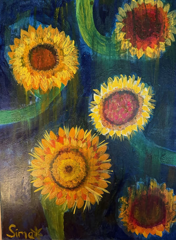 Melted Sunflowers