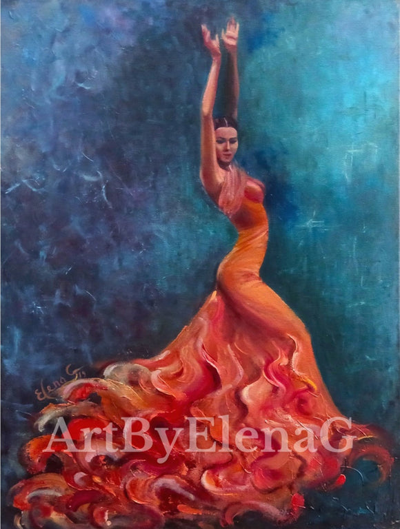 Flamenco in Gold