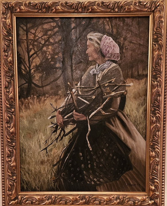 Women with a Pink Scarf