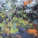 Fountains of light in a pond-1