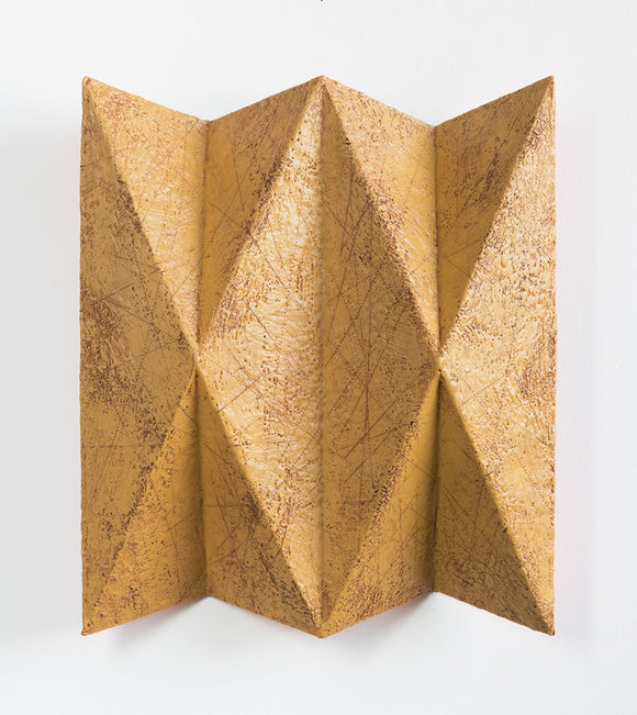 Corrugation In Yellow Ocher