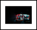 Night time, Hot Dog Cart-1