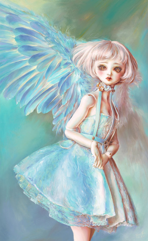 Gem in Their Eyes No.4 "White Opal"