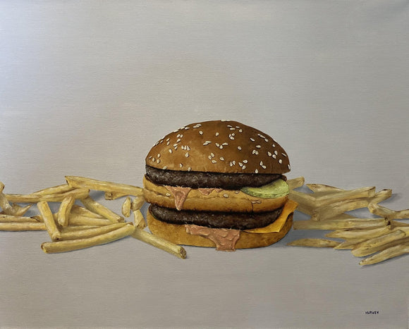 Burger and Fries