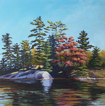 Autumn Day - Loon Island