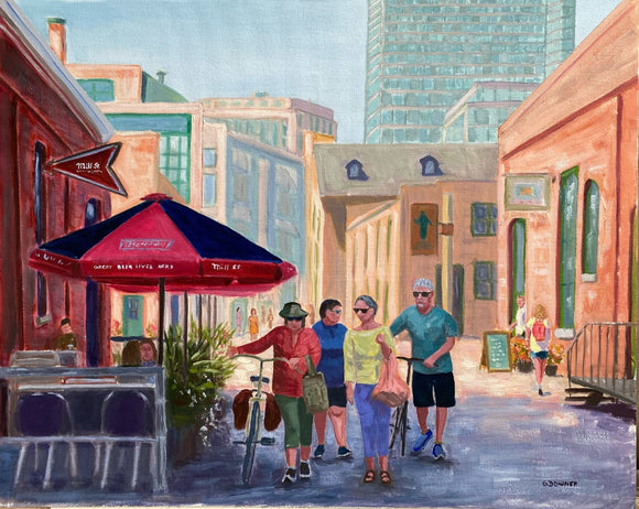 distillery district stroll