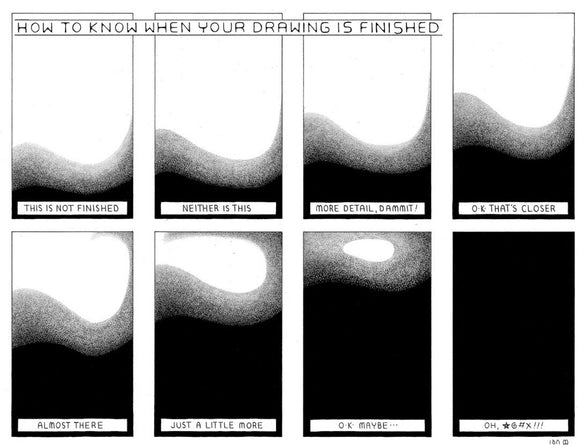 How to Know When Your Drawing is Finished