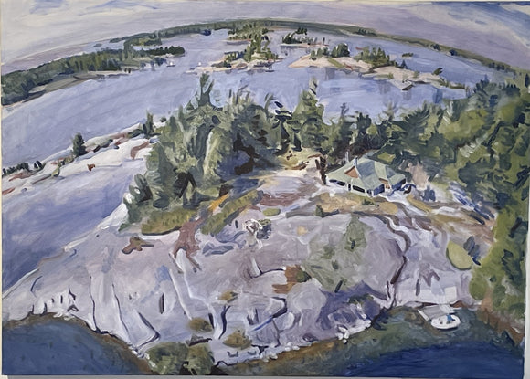 Cottage from the drone