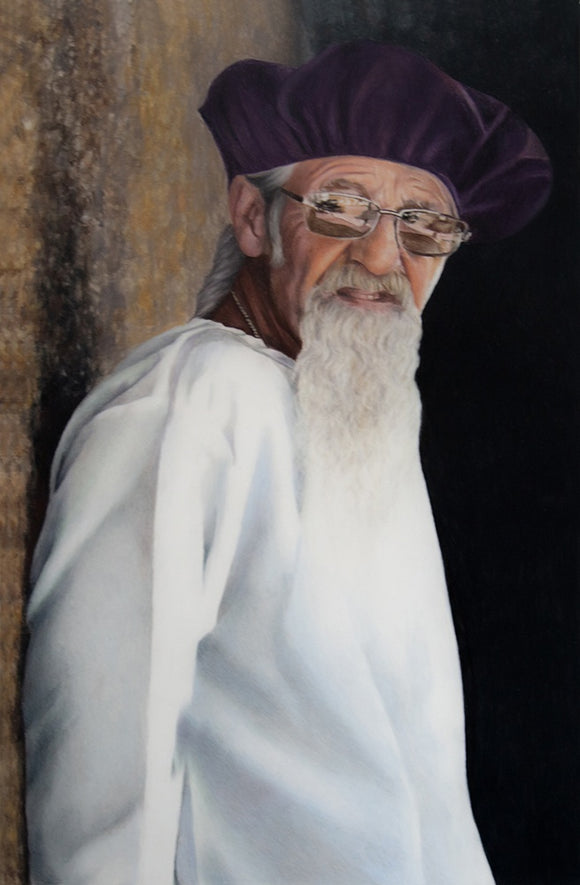 Encounter With a Man in a Purple Beret