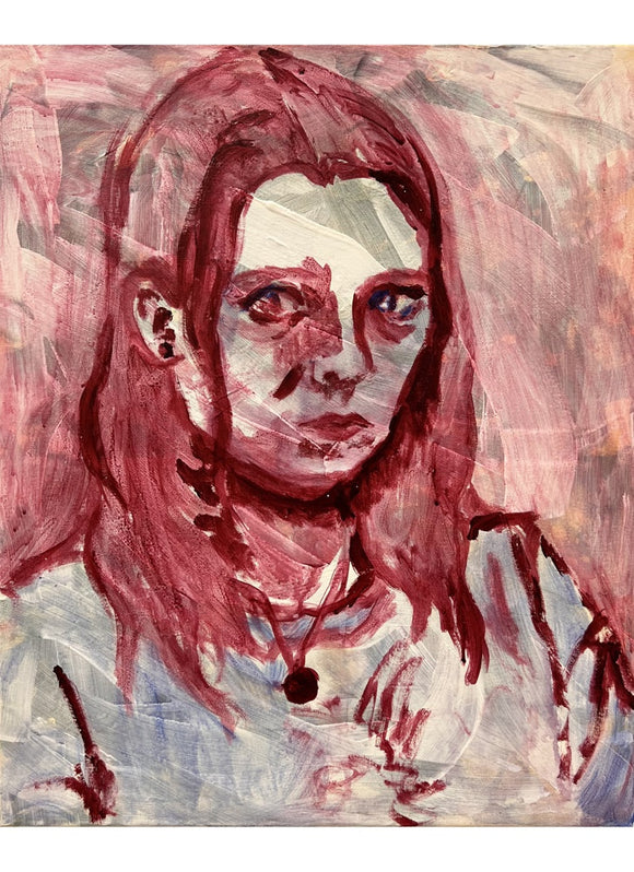 Self Portrait Late at Night