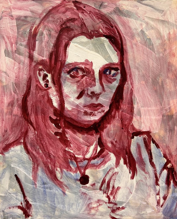 Self Portrait Late at Night