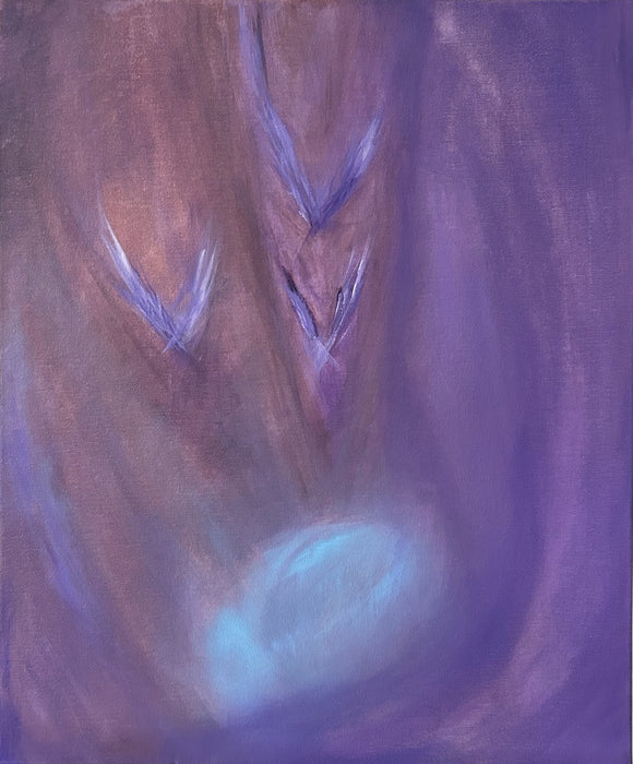 Angels flying from heaven