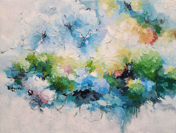 Waterfall of flowers