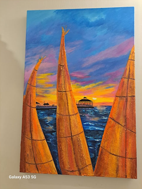 Caballitos de Totora, Trujillo, Perú