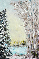 Pond in Winter-1