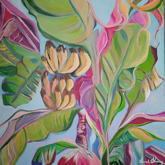 Under the banana tree