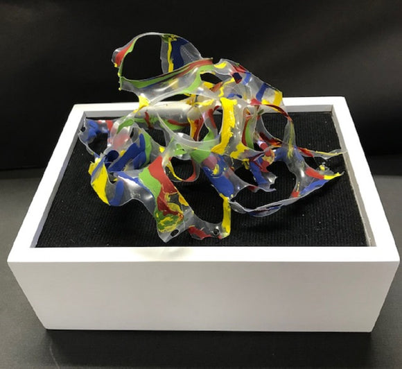 Plastic Bottle Ring Sculpture