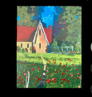 A house in a field-2