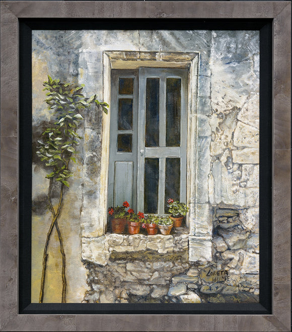 Blue windows of Provence