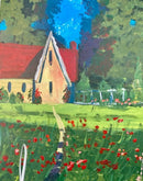 A house in a field-1