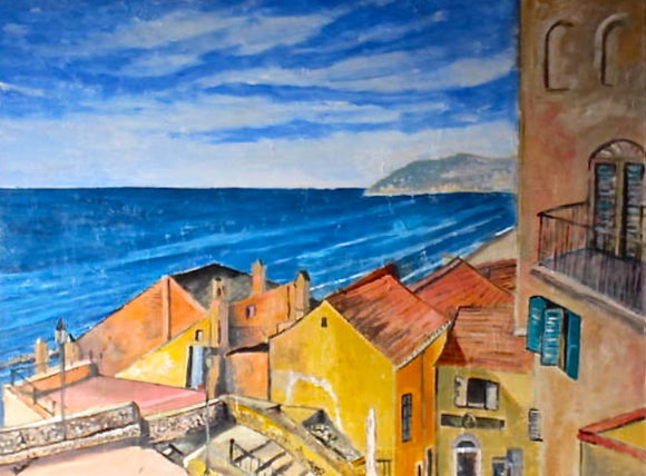 From the Balcony un Cinque Terre