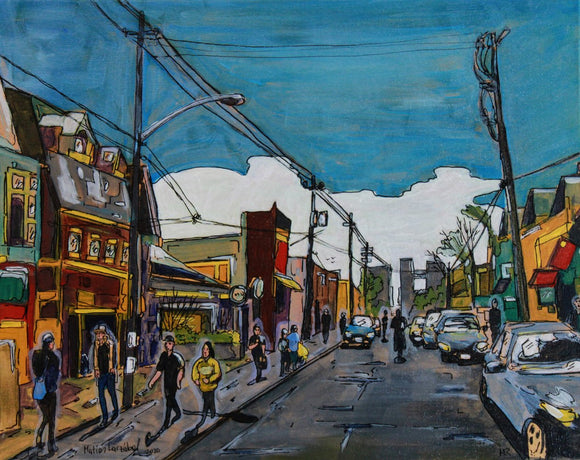 Kensington Market (a view from Augusta)