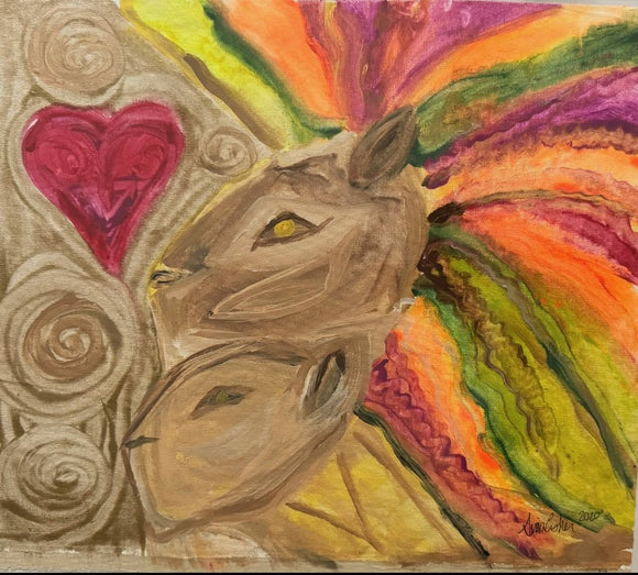 Lions In Love-Rainbow