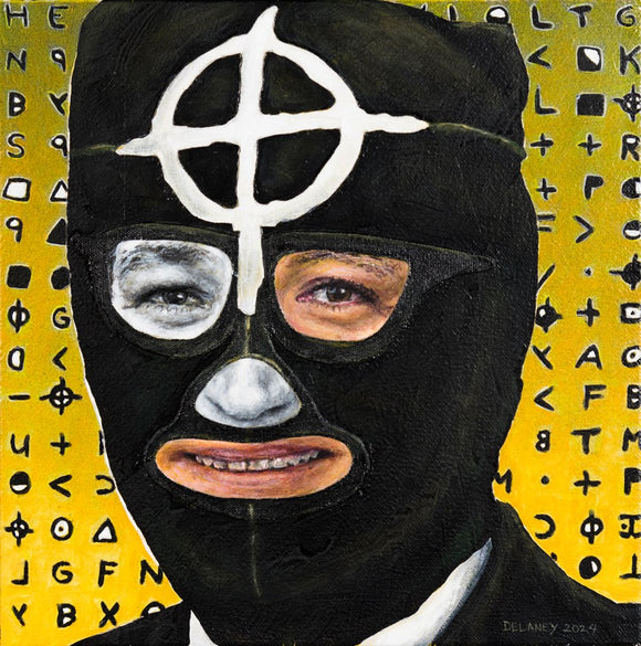 Wrestling Mask Portrait of Ted Cruz