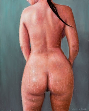 Nude Figure: Woman in Shower