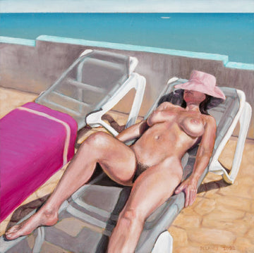 Nude Figure: Vacation Sunbathing