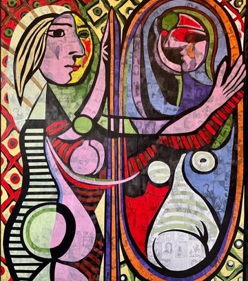 Artists Masterpiece Series:  Pablo Picasso, A Girl Before A Mirror