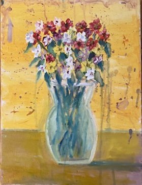 Flowers in a vase