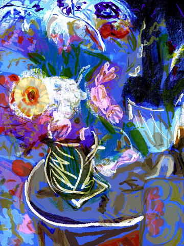 Still Life in Blue