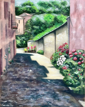 Soft time in a small Italian town