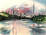 Island City Scape, Toronto Island