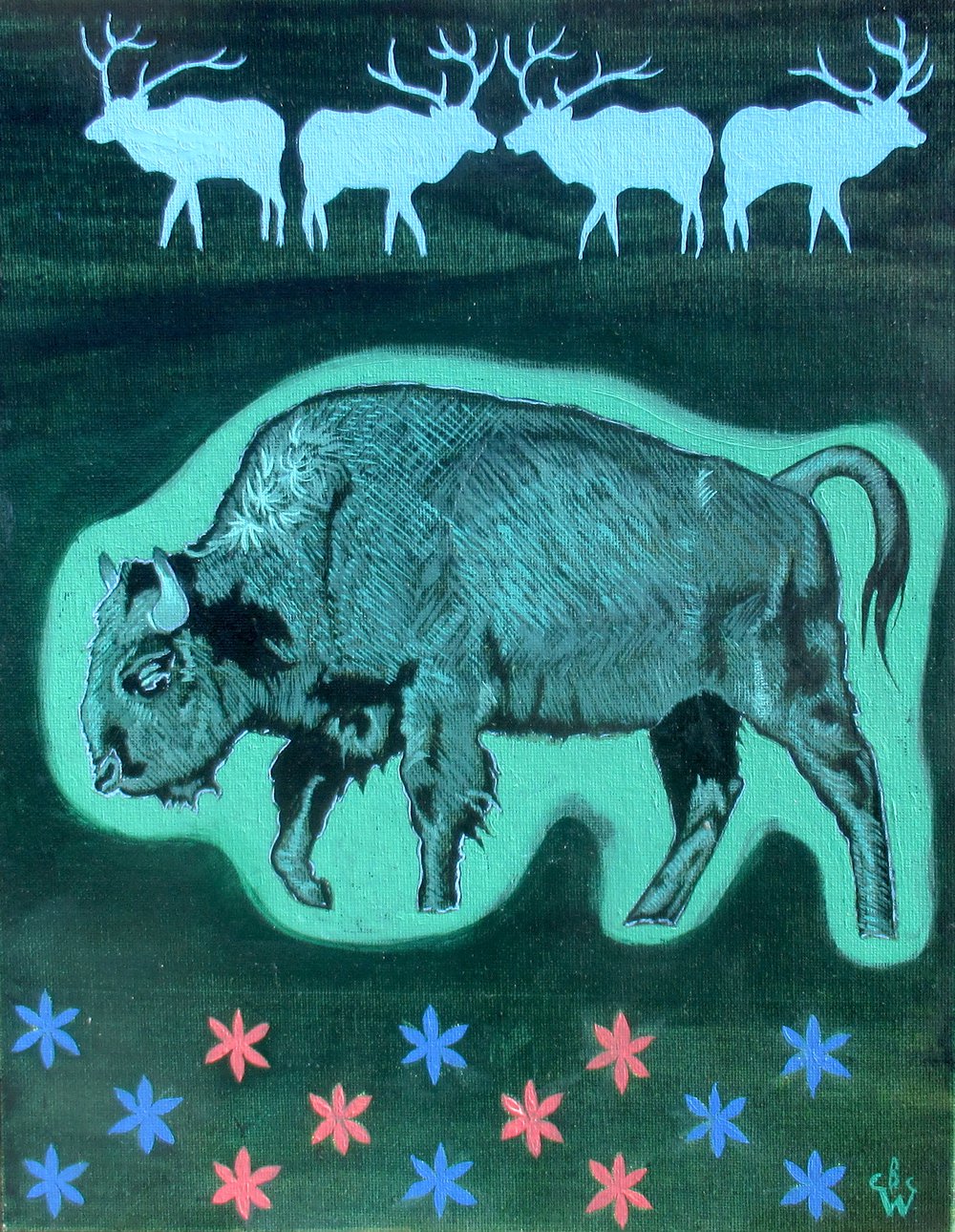 Bison | helloart