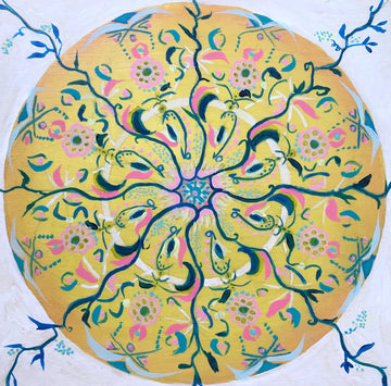 Sunshine and Vine Mandala