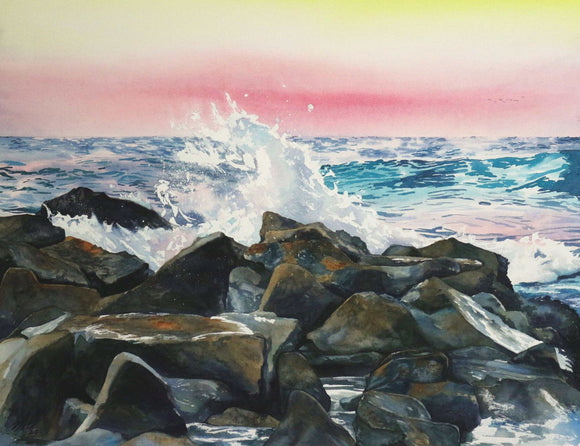 Sunset on the Rocks