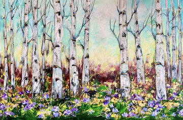 Spring Birches