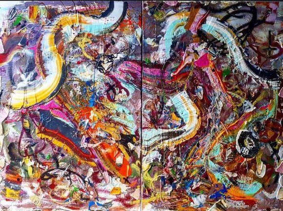Untitled dyptich