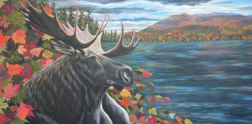 Autumn moose