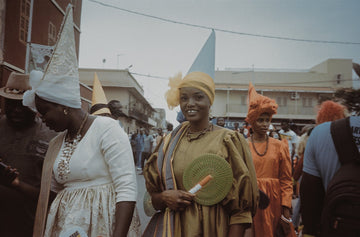 Jazz Festival parade in Saint Louis, Senegal